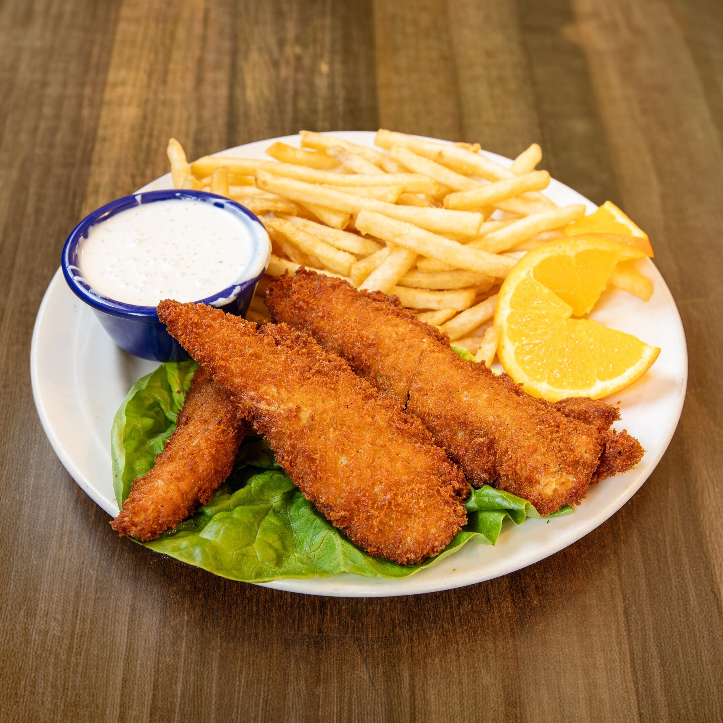 Crispy Chicken Strips.