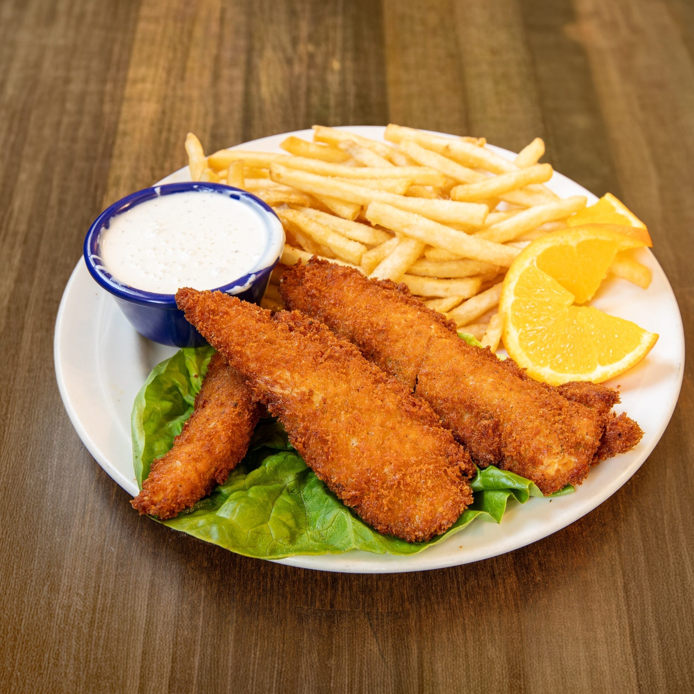 Crispy Chicken Tenders.