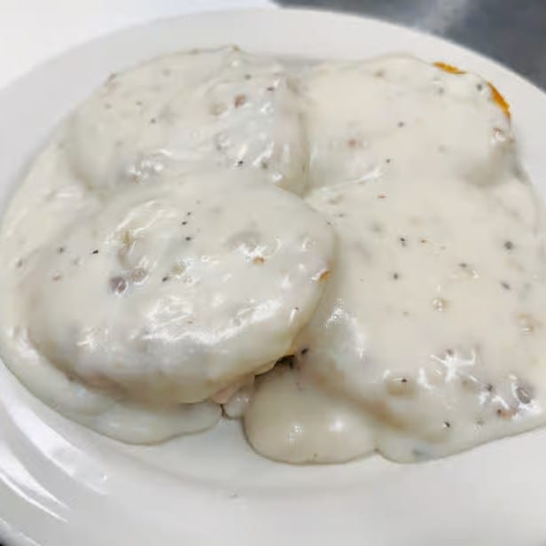 Biscuits N' Gravy.