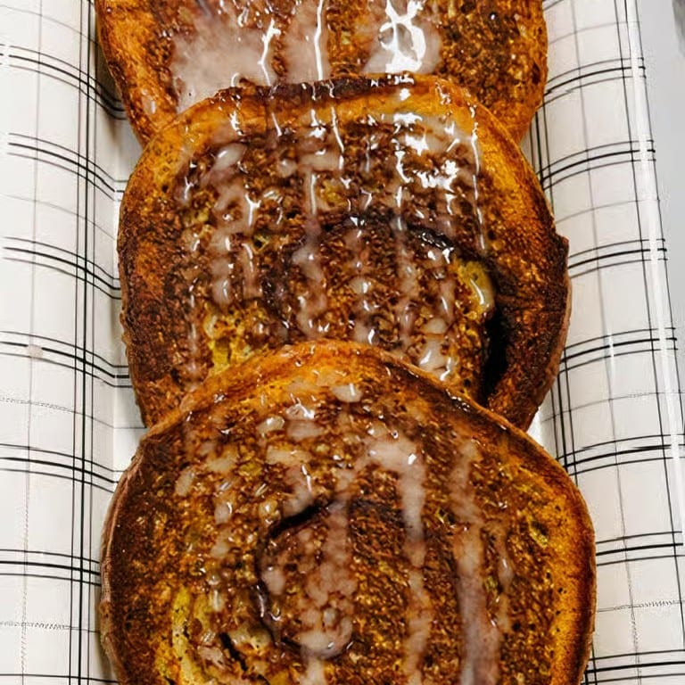 Cinnamon Roll French Toast.
