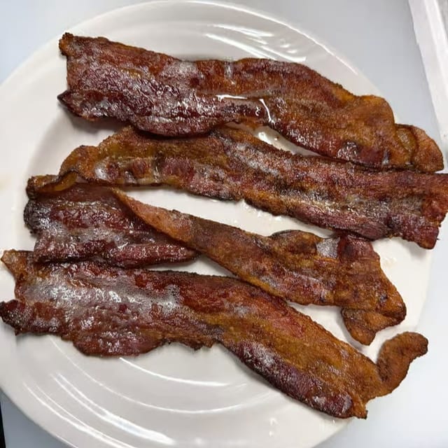 Applewood-Smoked Bacon.
