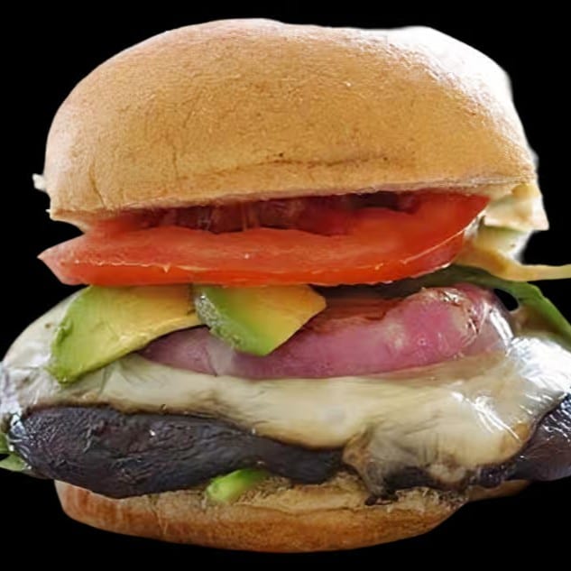Portobello Mushroom Sandwich.