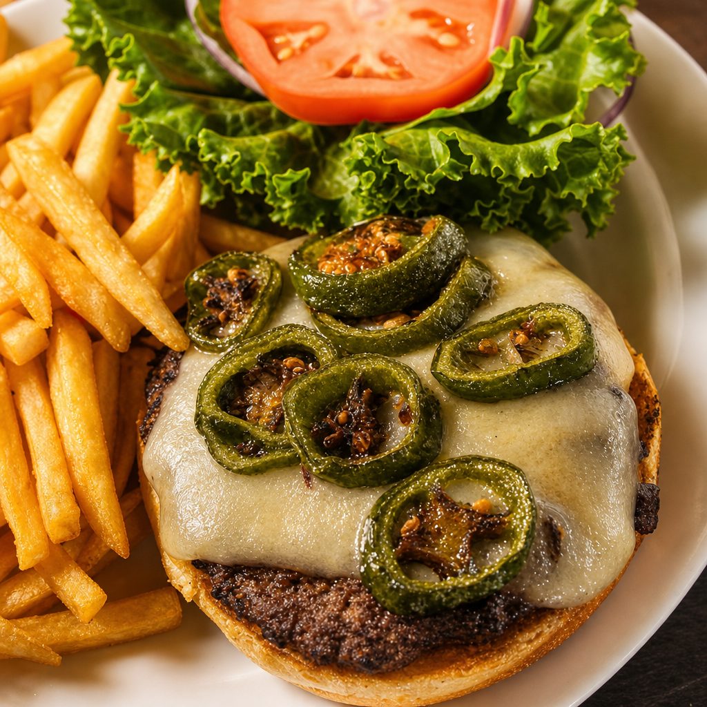 Volcano Burger.