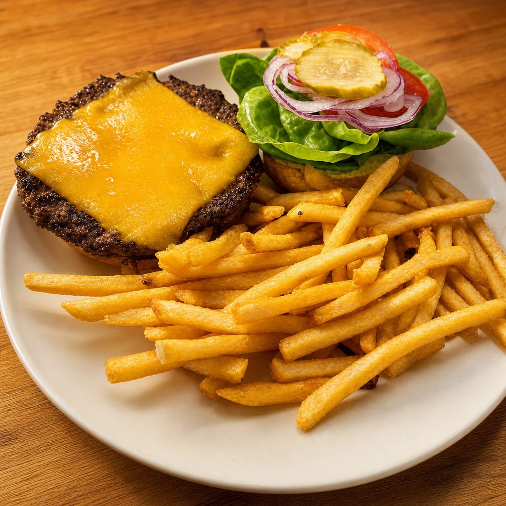 Classic Cheeseburger.