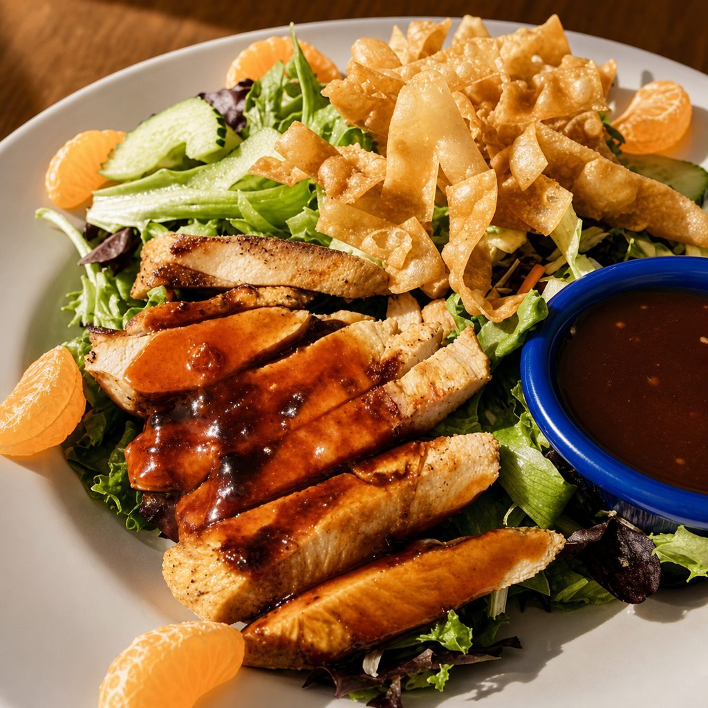 Asian Sesame Chicken Salad.