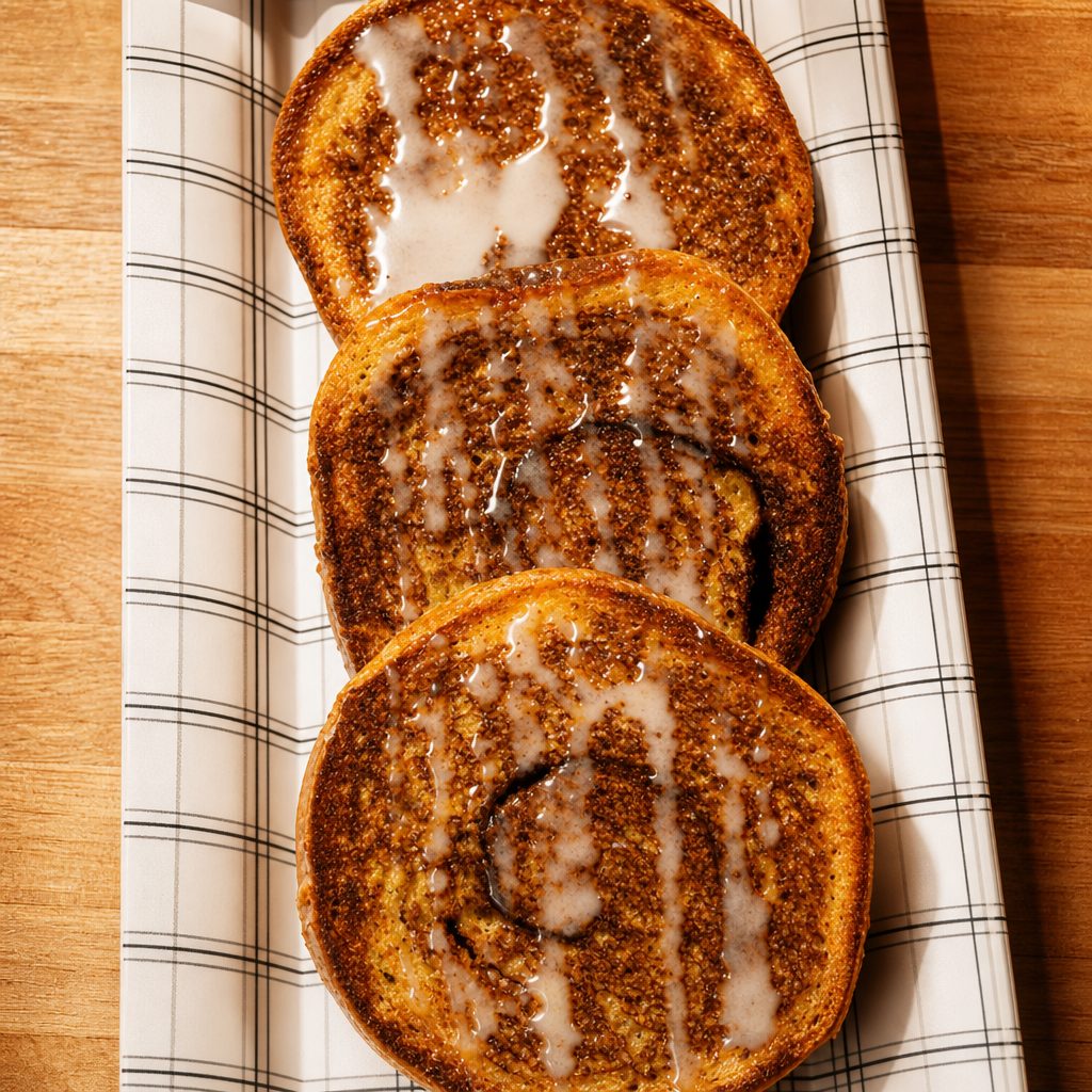 Cinnamon Roll French Toast.